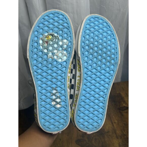 Vans X SpongeBob Squarepants Old Skool Off the Wall M 3.5 W 5 Checkered - Picture 11 of 11